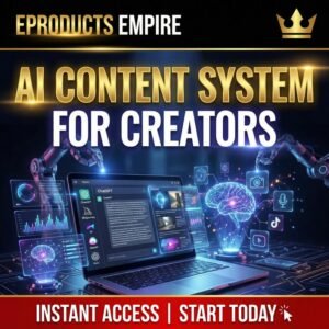 AI Content System for Creators | Social Media Automation Guide with PLR & Resell Rights