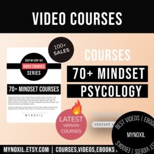 70+ Mindset Video Courses Bundle | Master Resell Rights & PLR Commercial Use