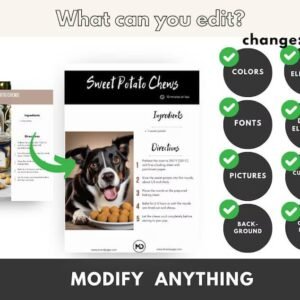 Pet Care Planner Bundle | Printable Template with PLR & Master Resell Rights