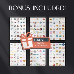 7,500+ Digital Planner Pages Mega Bundle | Editable Canva Templates with PLR & MRR Resell Rights
