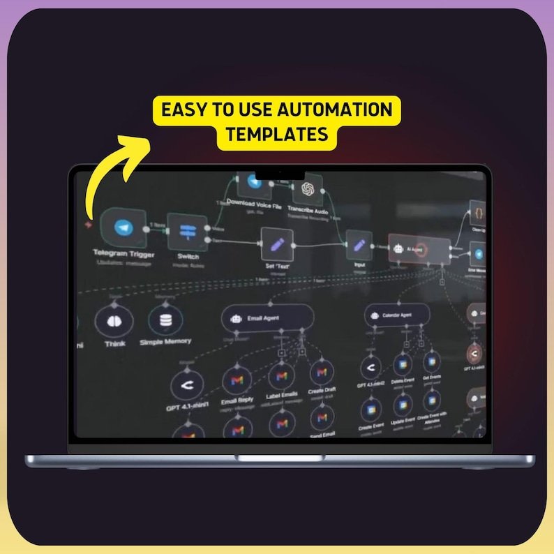 AI Voice Assistant Workflow: n8n & ElevenLabs Automation | JSON Template with PLR & MRR Resell Rights - Image 8