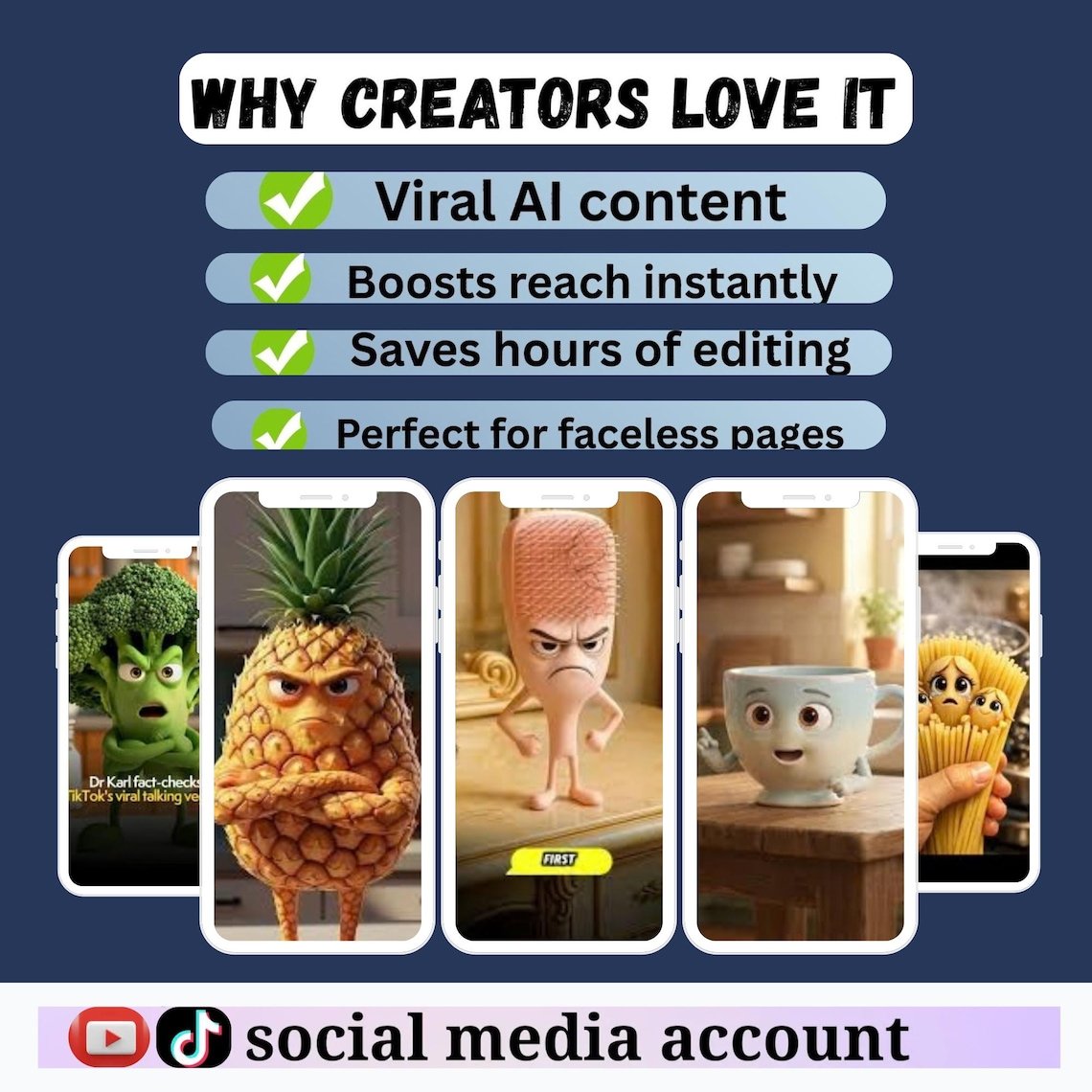 1,200+ AI Talking Object Videos Bundle | Viral Faceless Reels with PLR & MRR Resell Rights for TikTok, Instagram & YouTube - Image 5