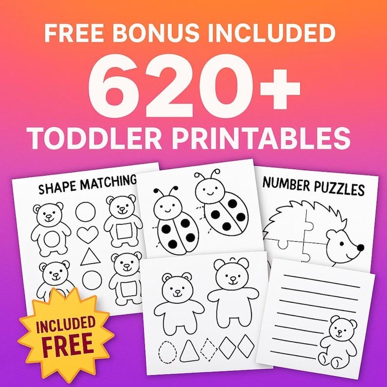 10,000+ Kids Coloring Pages Mega Bundle | Printable Activity Sheets with PLR & MRR Resell Rights + Exclusive Bonus - Image 5