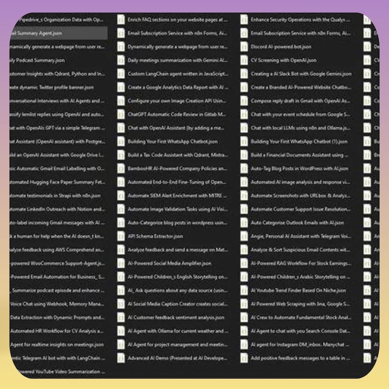 270+ n8n AI Automation Workflows Bundle | PLR & MRR Resell Rights | Done-For-You Business Solutions & AI Integrations - Image 9