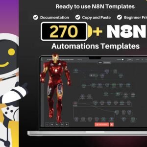 270+ n8n AI Automation Workflows Bundle | PLR & MRR Resell Rights | Done-For-You Business Solutions & AI Integrations