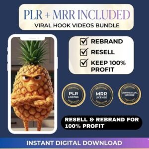 1,200+ AI Talking Object Videos Bundle | Viral Faceless Reels with PLR & MRR Resell Rights for TikTok, Instagram & YouTube